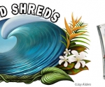 Ted Shreds Surf Wax Scented all natural candle