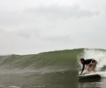 Jay surfing OBX