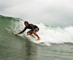 Jay surfing OBX