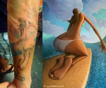 second-glance-surfer-chick-tattoo-alders