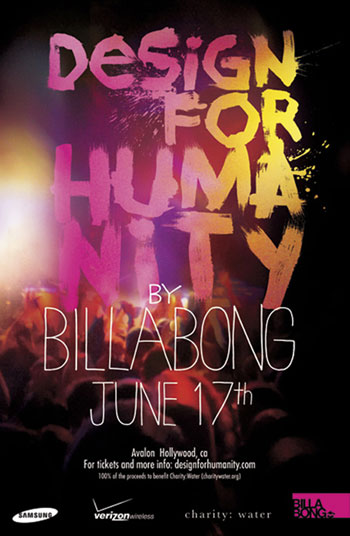 Billabong’s Design for Humanity Event