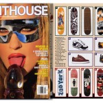 Alders Skateboard Designs Featured in Penthouse Magazine (March 2004)