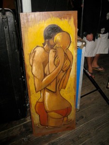 The finished painting. The finished painting.