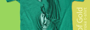 Jay Alders Surf Art T-shirt of Pot of Gold