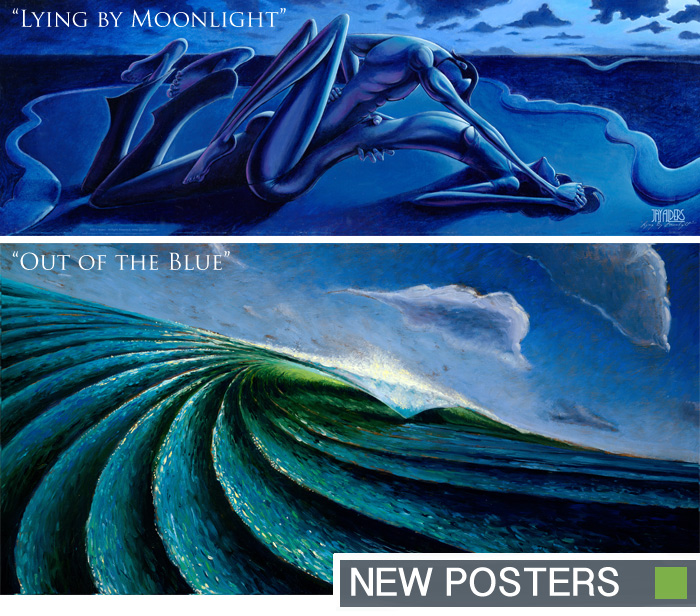 Ocean art and romance art posters by Jay Alders