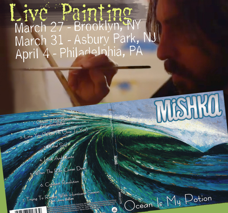 Jay Alders Live Painting with Mishka