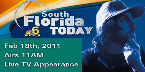 Surf Artist Jay Alders, NBC South Florida Today Show