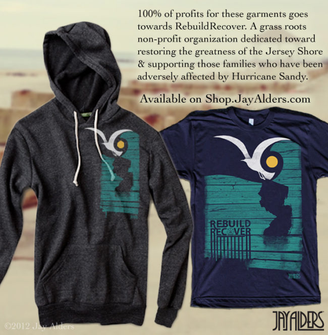 Hurricane Sandy Relief T-Shirts