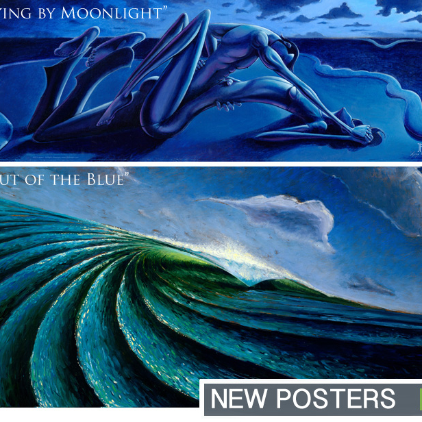 Surf_Art_and Romantic-Posters Ocean art and romance art posters by Jay Alders