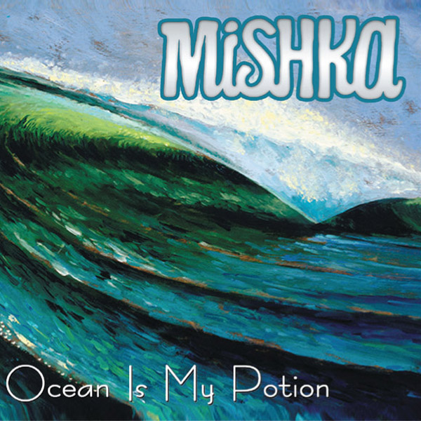Mishka new album, Ocean is my Potion with album art by Jay Alders