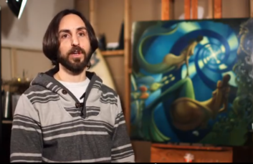 Jay Alders, Fine Artist talks about Fairy Tails Mermaid Painting