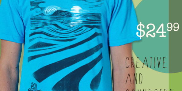 Tidal Moon Surf T_SHirt-Alders