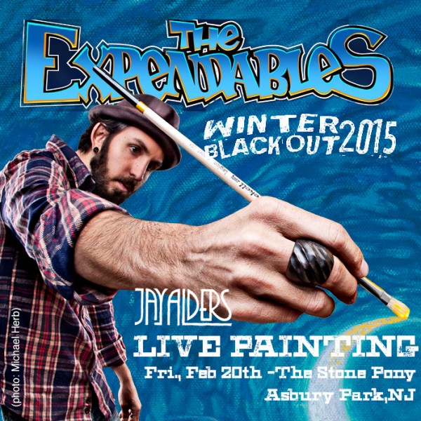 The Expendables Live Painting Jay Alders