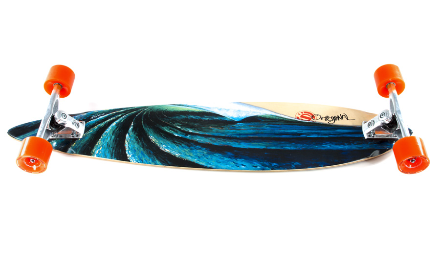 Out of the Blue Longboard Skateboard