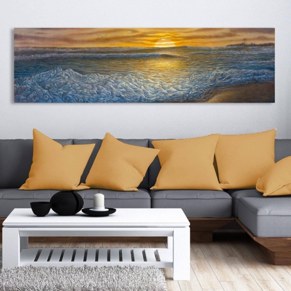 Fall Swell at the Inlet, Manasquan Inlet New Jersey Art Print by Jay Alders