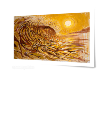 Surf Art TLA Wave Fine Art Paper Print
