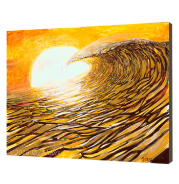 bordeaux vagabond - surf painting