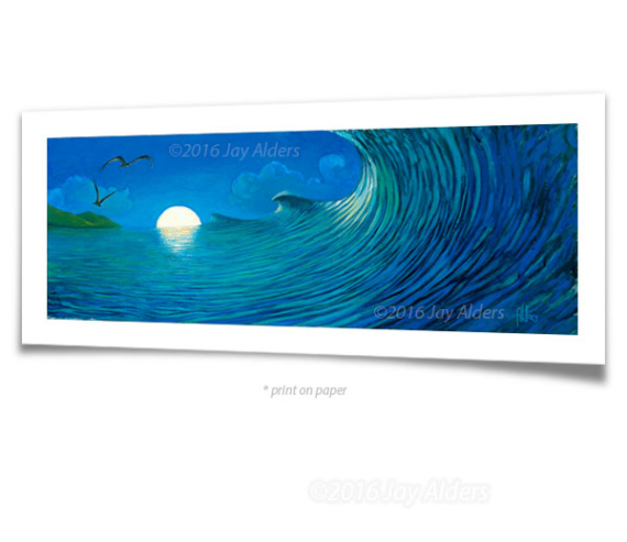 Bali Triple Set - Surf Print on Paper