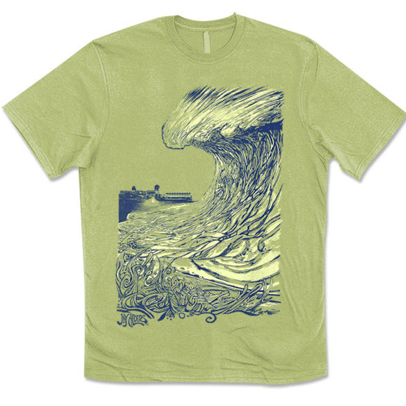 Asbury Park Wave – Unisex Surf Art Shirt (311 poster artist) Asbury Park Wave - Unisex Surf Art Shirt by Jay Alders who designed July 2017 311 Poster