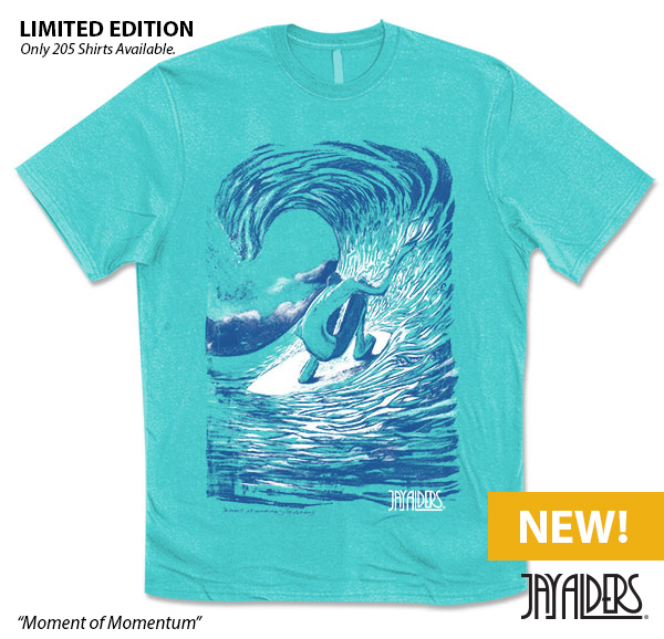 Moment of Momentum - Limited Edition Surf Art Shirt