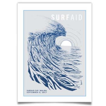 SurfAid Cup 2017 Malibu Art by Jay Alders