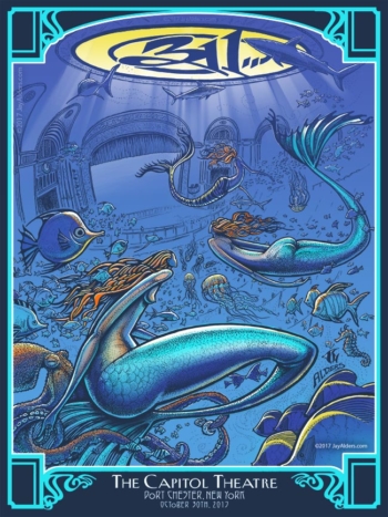 311 Tour Poster Capitol Theatre by Jay Alders