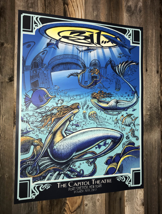 311 Poster - Port Chester, NY Capitol Theatre - Variant Print by Jay Alders