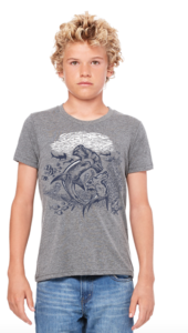 hammerhead shark shirt youth kids