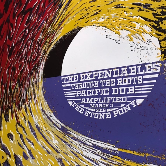 The Expendables band Poster detailed surf poster