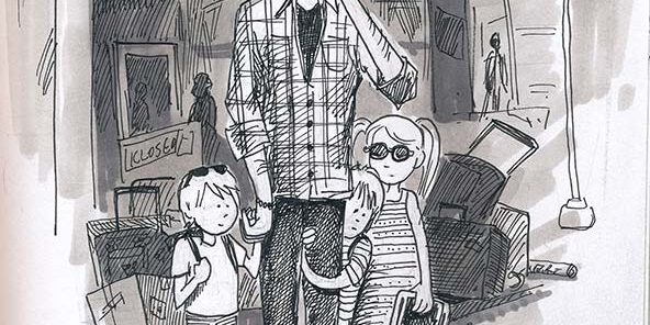 traveling-with-toddlers dad traveling with toddlers