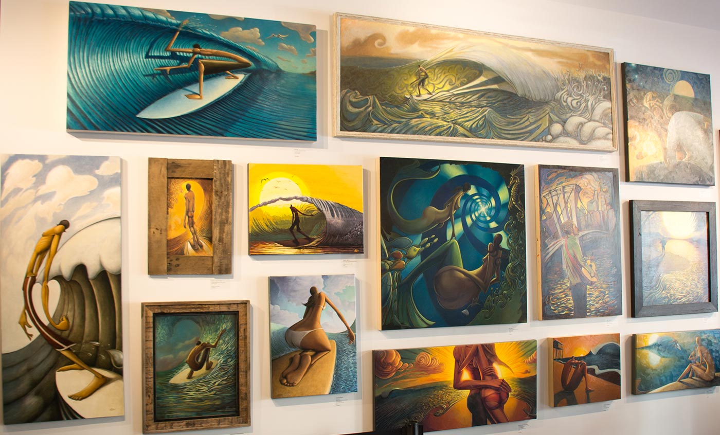 Jay Alders surf art gallery