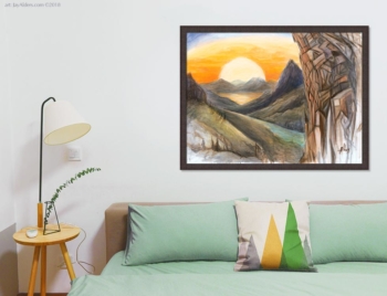 Climbing Art for home decor