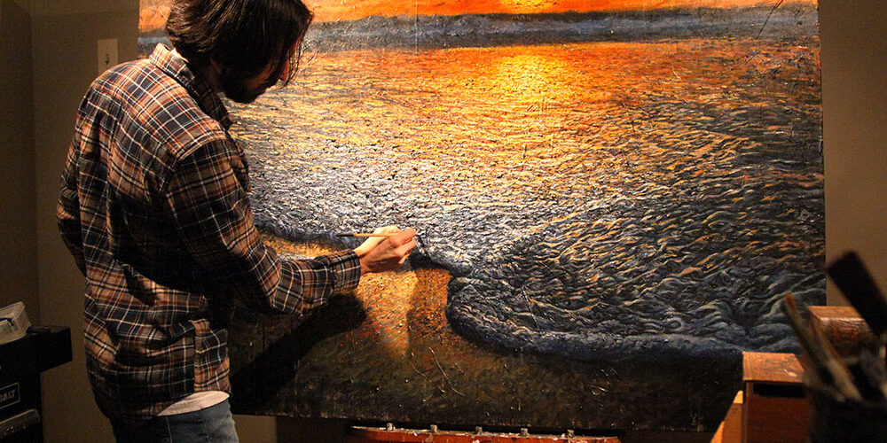 jay-alders-painting-sea-quell Jay Alders, artist, painting "Sea Quell" beach painting artwork
