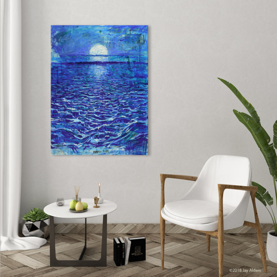 Sea Prince - Surf decor art for beach themed interiors