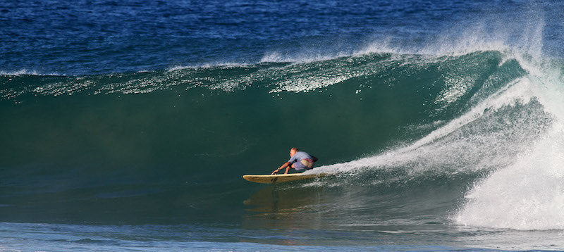 Vince Troniec Longboard Surfing