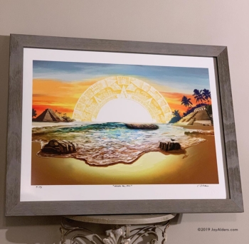 Closer to the sun art "Cerca del Sol" print