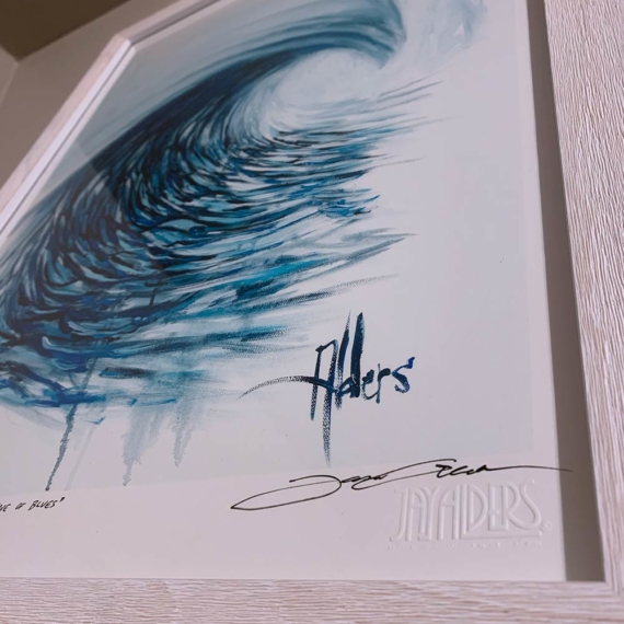 Ocean wave art print by Jay Alders