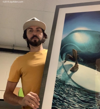 modern surf art by jay alders