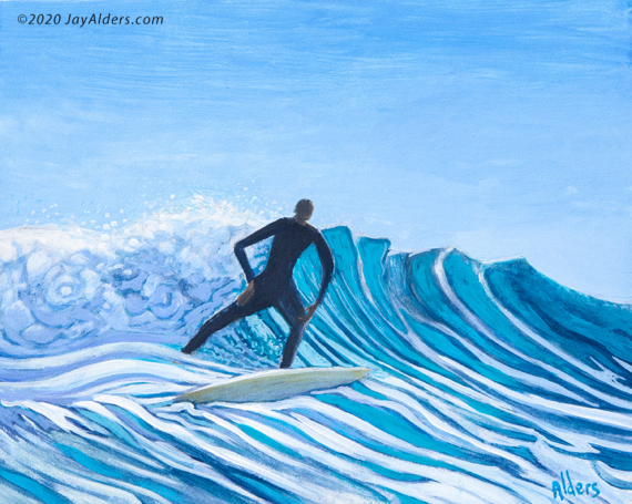 stylize modern surf art