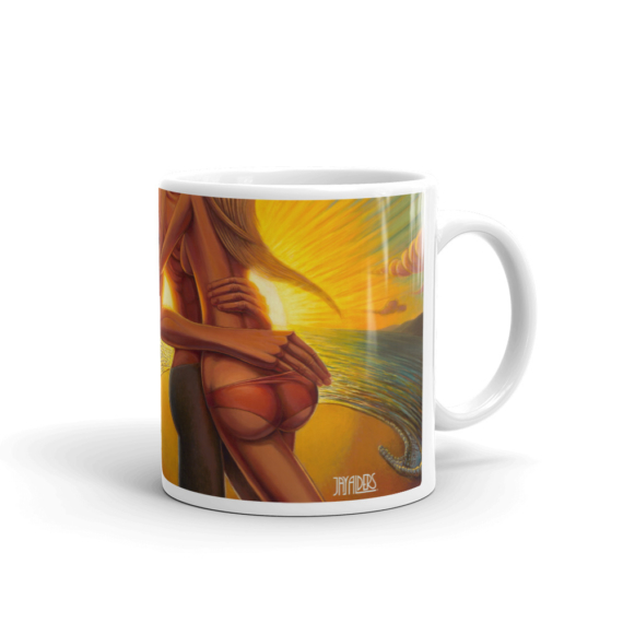 "Beaming With Abundance" - Coffee Mug - Image 2