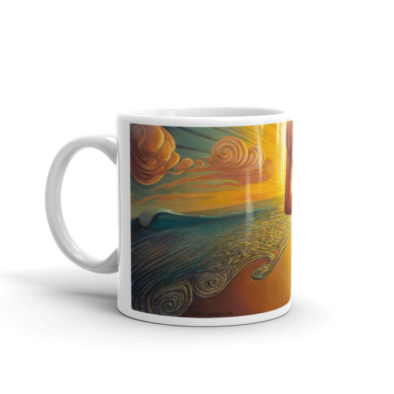 "Beaming With Abundance" - Coffee Mug - Image 3