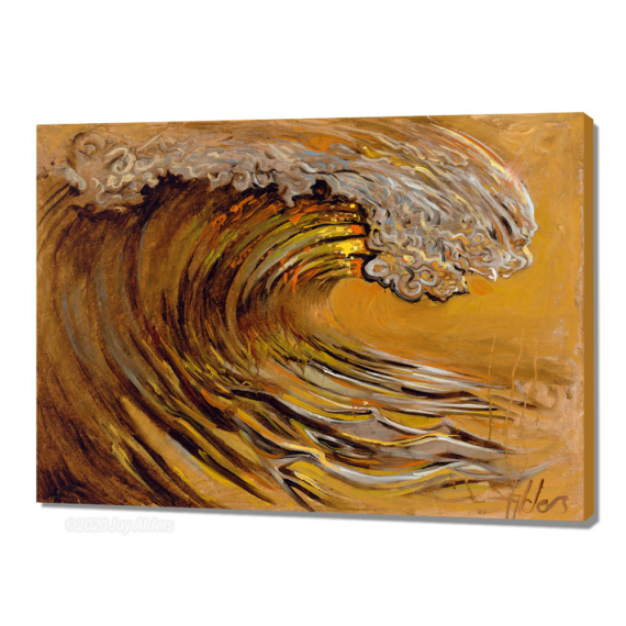daydream set - surf art by Jay Alders painted with Slightly Stoopid