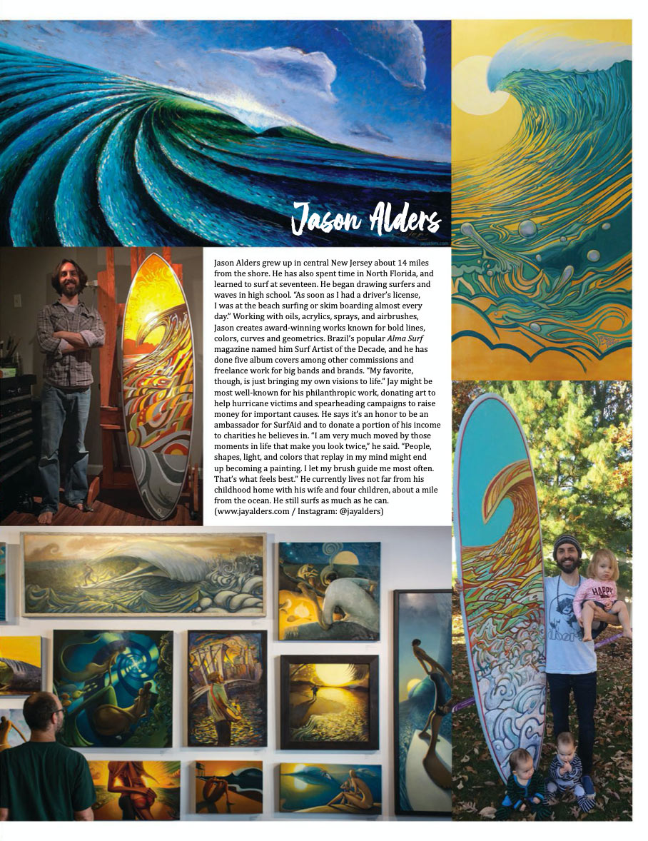 Jay Alders: My Surf, Skate and Music Inspired World of Art - Artist Waves –  a voice of the artist platform