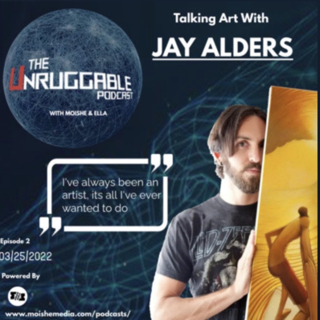 nft-artist-jay-alders- Jay Alders NFT Artist interview on unruggable podcast