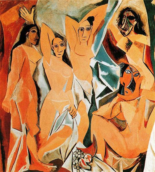 The girls of Avignon by Picasso