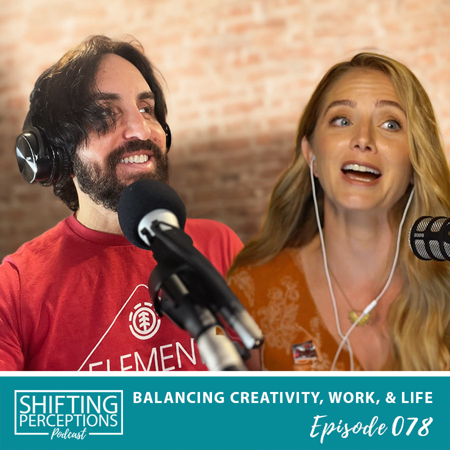 Artist Jay Alders and Podcaster Meredith Edwards on balancing life, art, creativity and work