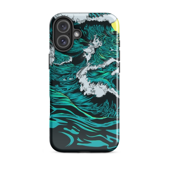 Stormy Swell At Monterey - Rugged iPhone case - Image 13