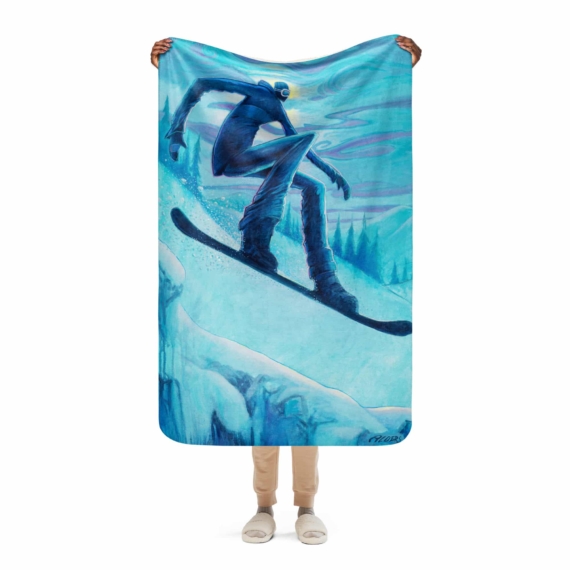 Elevated Aura - Sherpa blanket