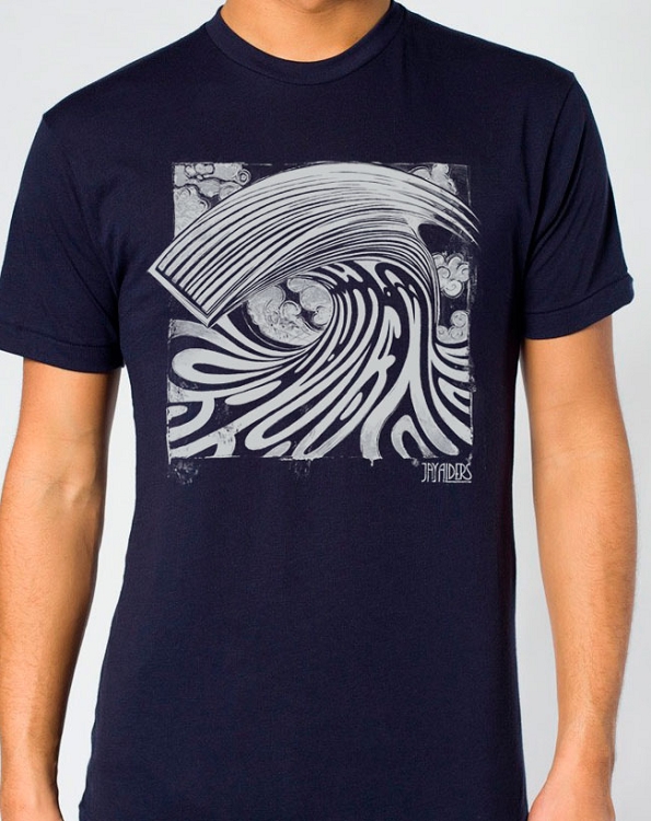 Throwing Lines- T-Shirt by Jay Alders - The Art of Jay Alders